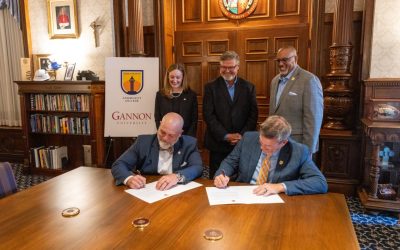 Erie County Community College Signs Transfer Agreement with Gannon University
